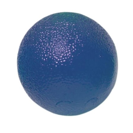 Fabrication Enterprises 10-1494 CanDo Gel Squeeze Ball Standard Circular; Blue - Heavy